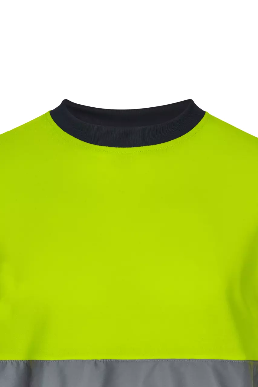 Velilla 305615-61-20-2, Warnschutz-Langarm-T-Shirt, Größe 4XL/5XL, Marineblau/Warngelb, image 2, gallery thumbnail