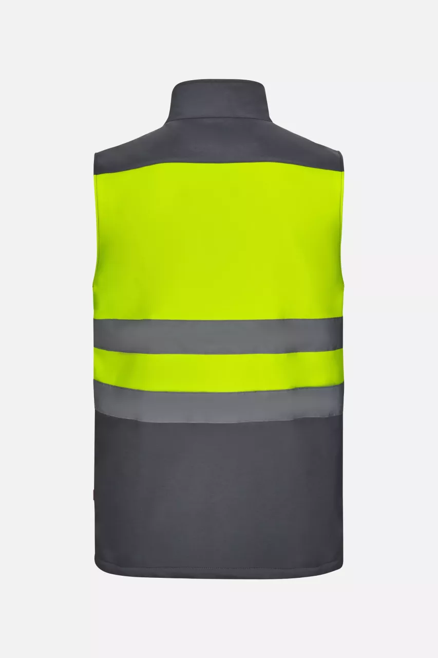 Velilla 305906-08-20-2, Warnschutzweste, Größe 4XL/5XL, Grau/Warngelb, image 3, gallery thumbnail