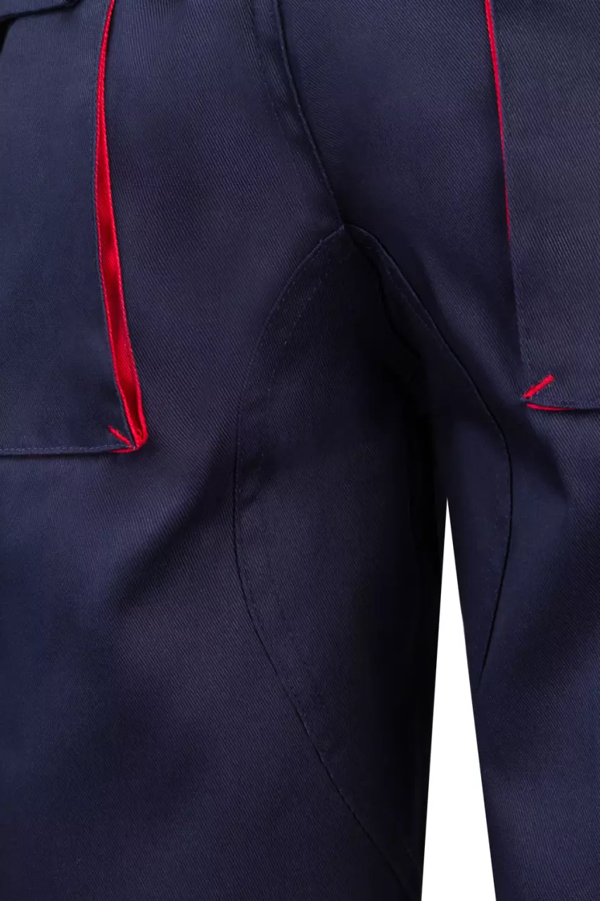 Velilla 103007-01-12, Arbeitsshorts, Marineblau/Rot, image 5, gallery thumbnail