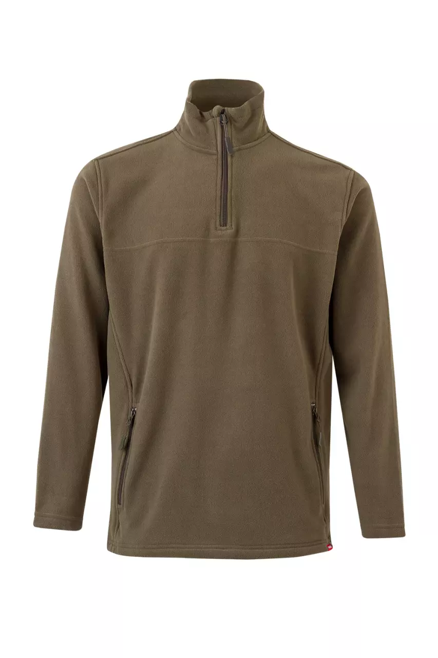 Velilla 201501-03, Fleece Jacket, Khaki Green, image 1, gallery thumbnail