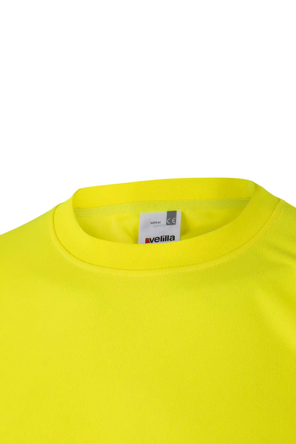Velilla 305602-20, High-Vis Short Sleeve T-Shirt, Hi-Vis Yellow, image 3