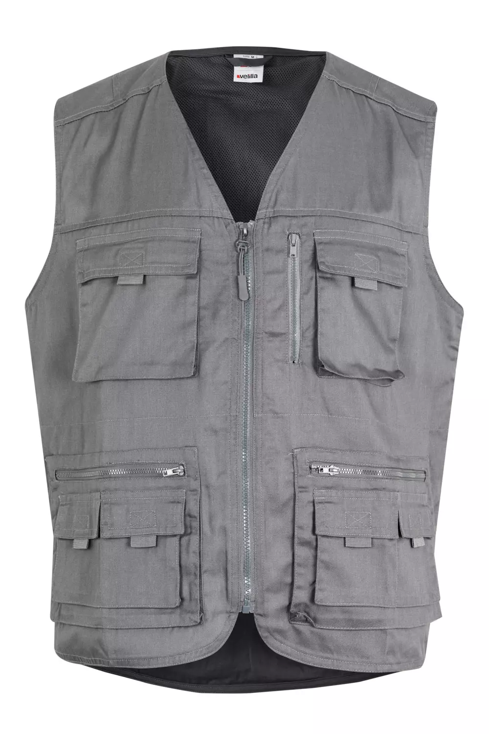 Velilla 105901-08, Work Vest, Grey