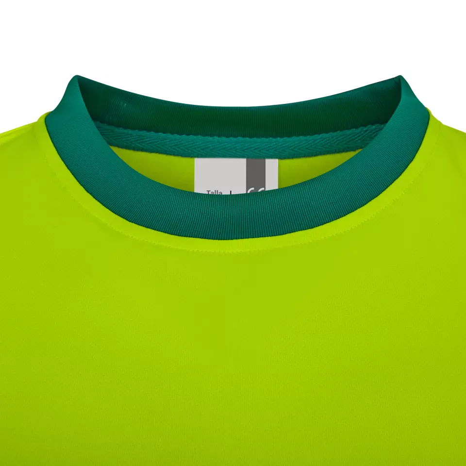 Velilla 305635-02-20, Warnschutz-Langarm-T-Shirt, Grün/Warngelb, image 2, gallery thumbnail