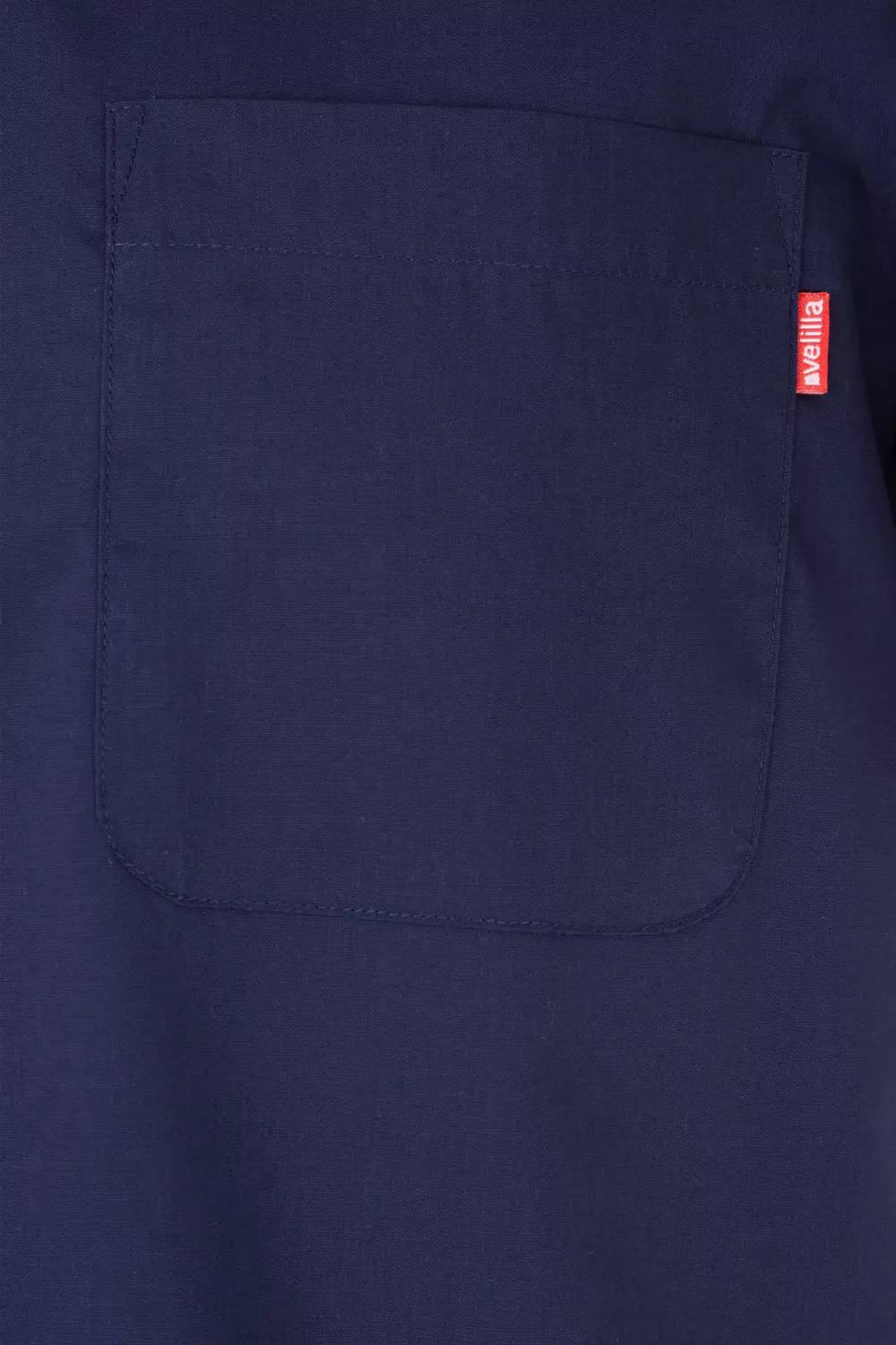 Velilla 531-01, Short-Sleeved Work Shirt, Marine Blue, image 2