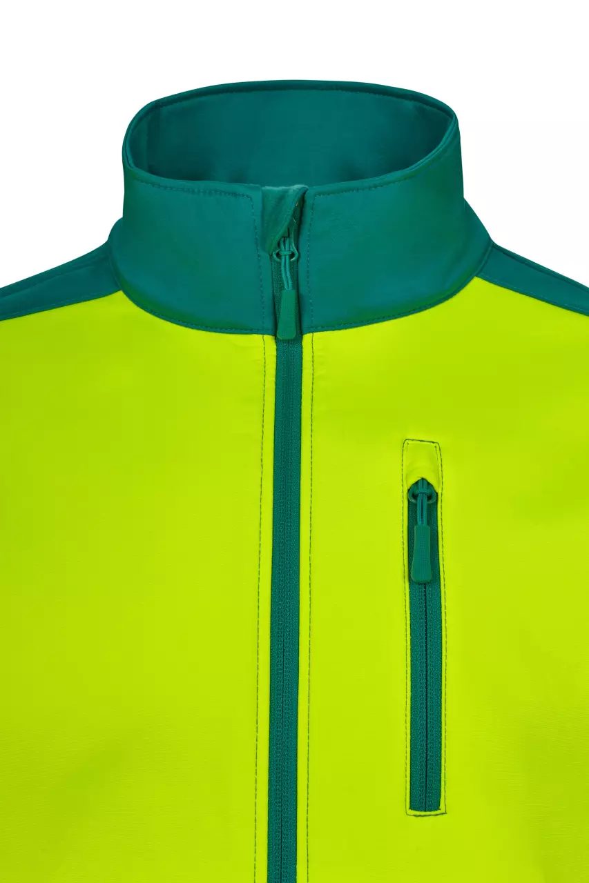 Velilla 306006-02-20-2, Warnschutzjacke, Größe 4XL/5XL, Grün/Warngelb, image 3, gallery thumbnail