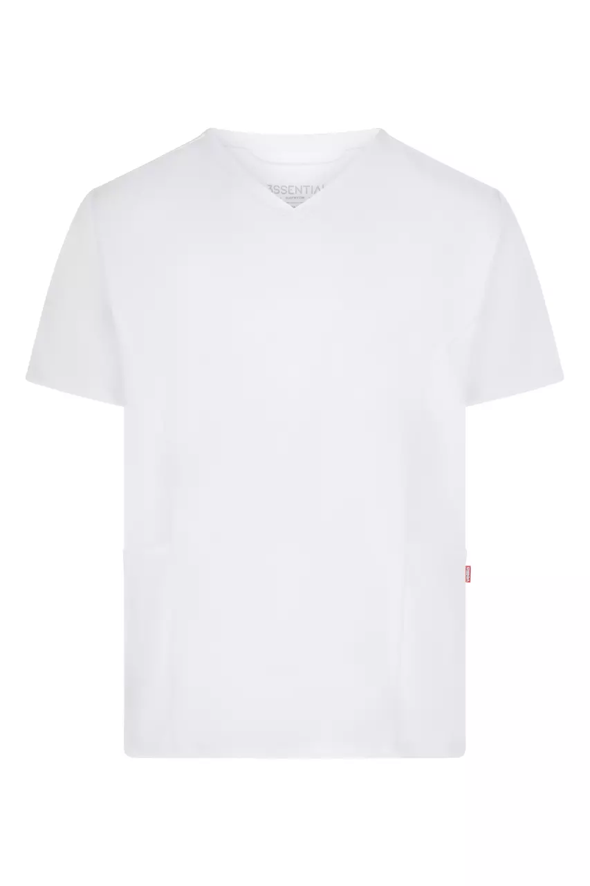 Velilla 535220S-07, Work Tunic, White, image 1, gallery thumbnail