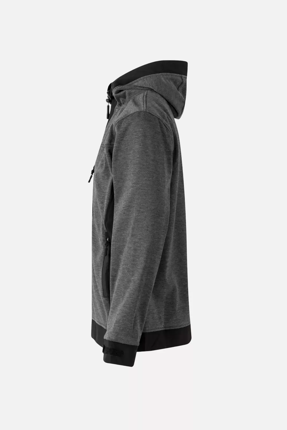 Velilla 206007-78-00, Work Jacket, Heather Dark Grey/Black, image 4