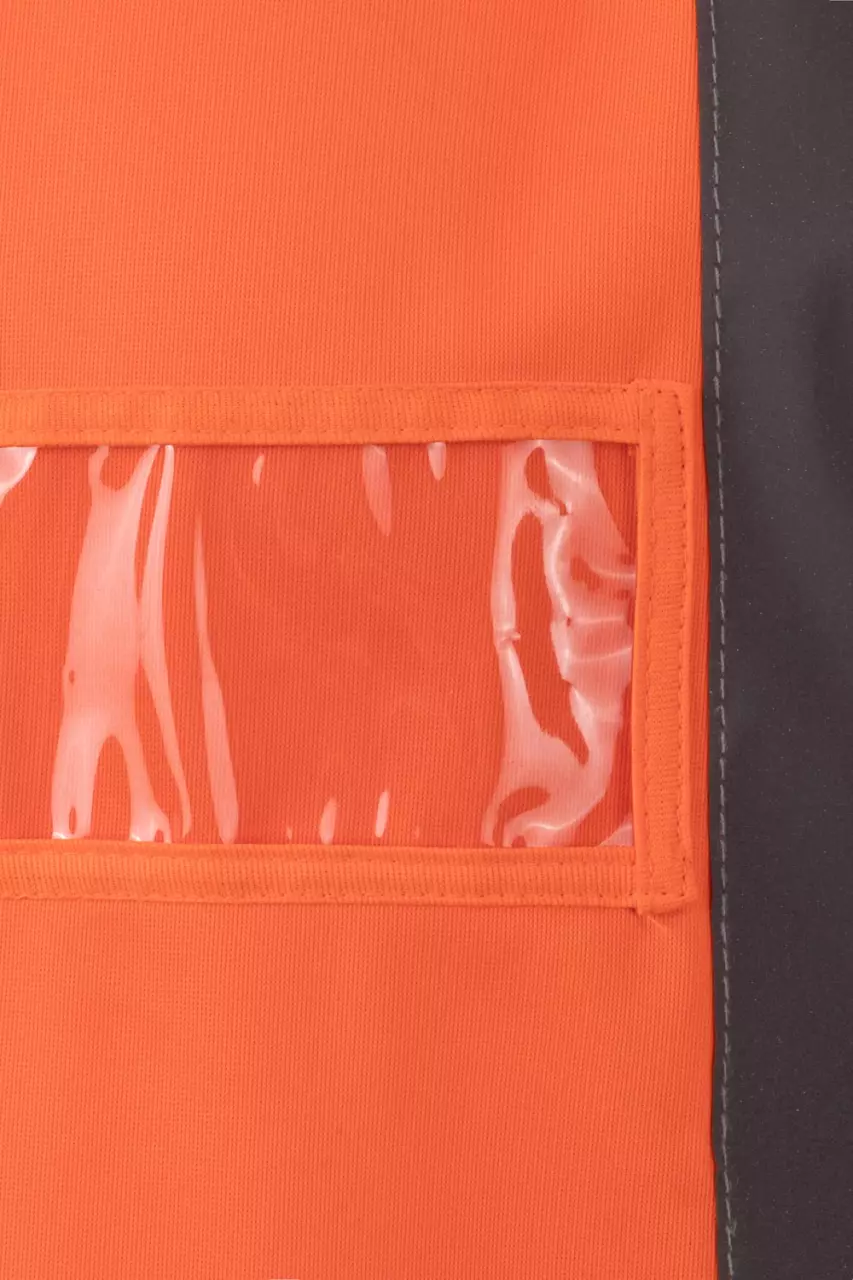 Velilla 305903-19, High-Vis Vest, Hi-Vis Orange, image 2, gallery thumbnail