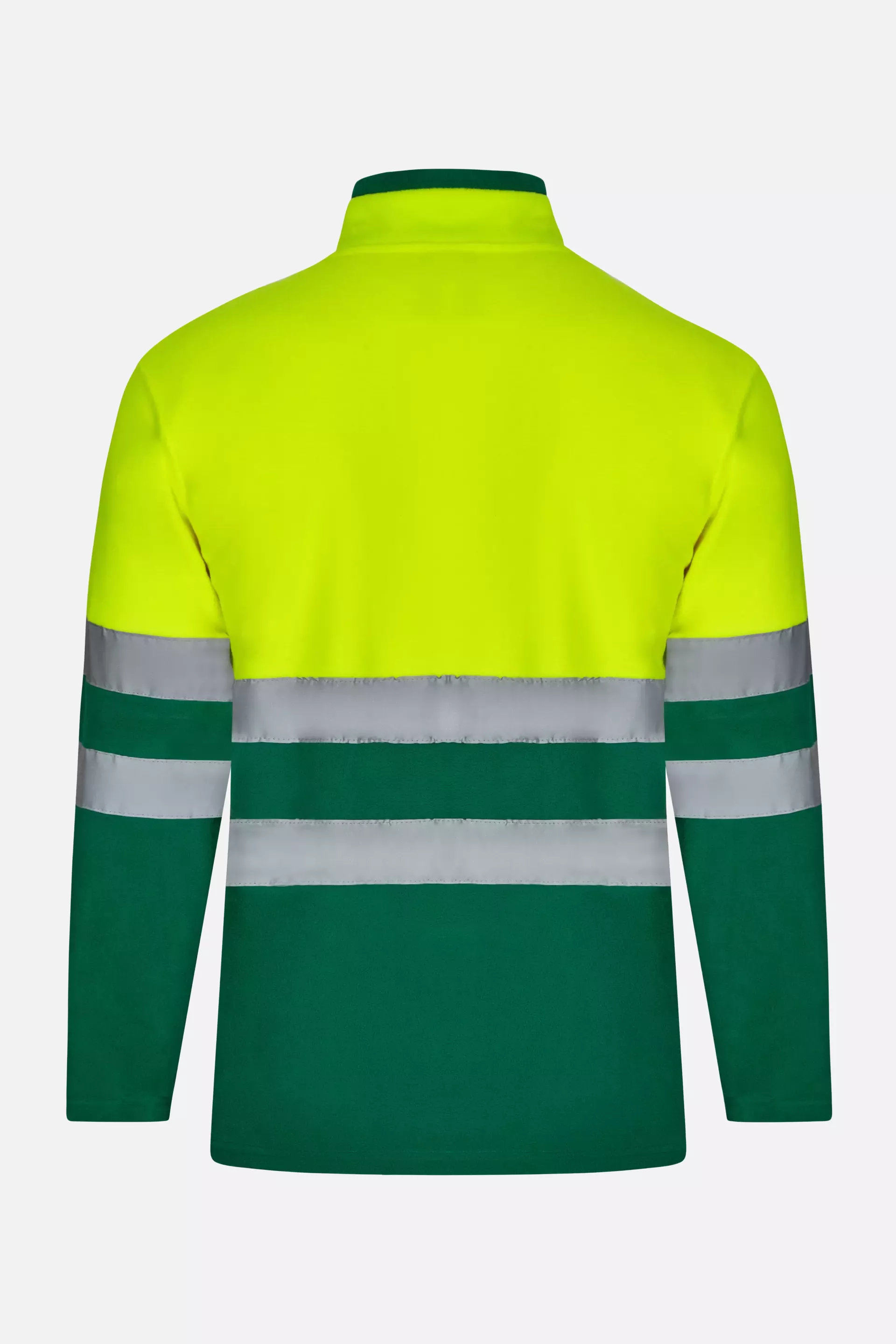 Velilla 301503-02-20, High-Vis Fleece Jacket, Green/Hi-Vis Yellow, image 3