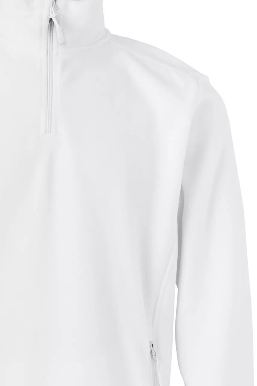 Velilla 201501-07, Fleece Jacket, White, image 3, gallery thumbnail