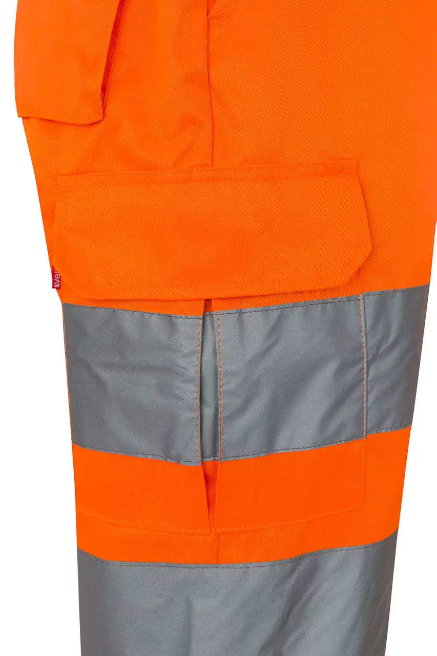 Velilla 303005-19, Warnschutz-Arbeitsshorts, Warnschutz-Orange, image 6, gallery thumbnail