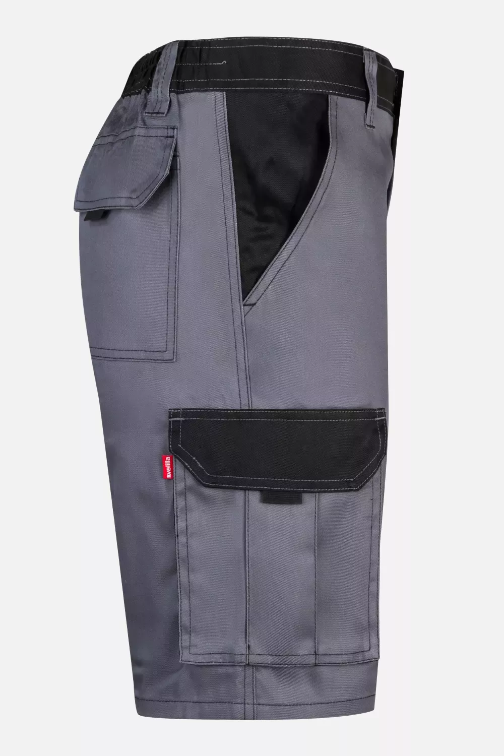 Velilla 103021B-08-00, Arbeitsshorts, Grau/Schwarz, image 6