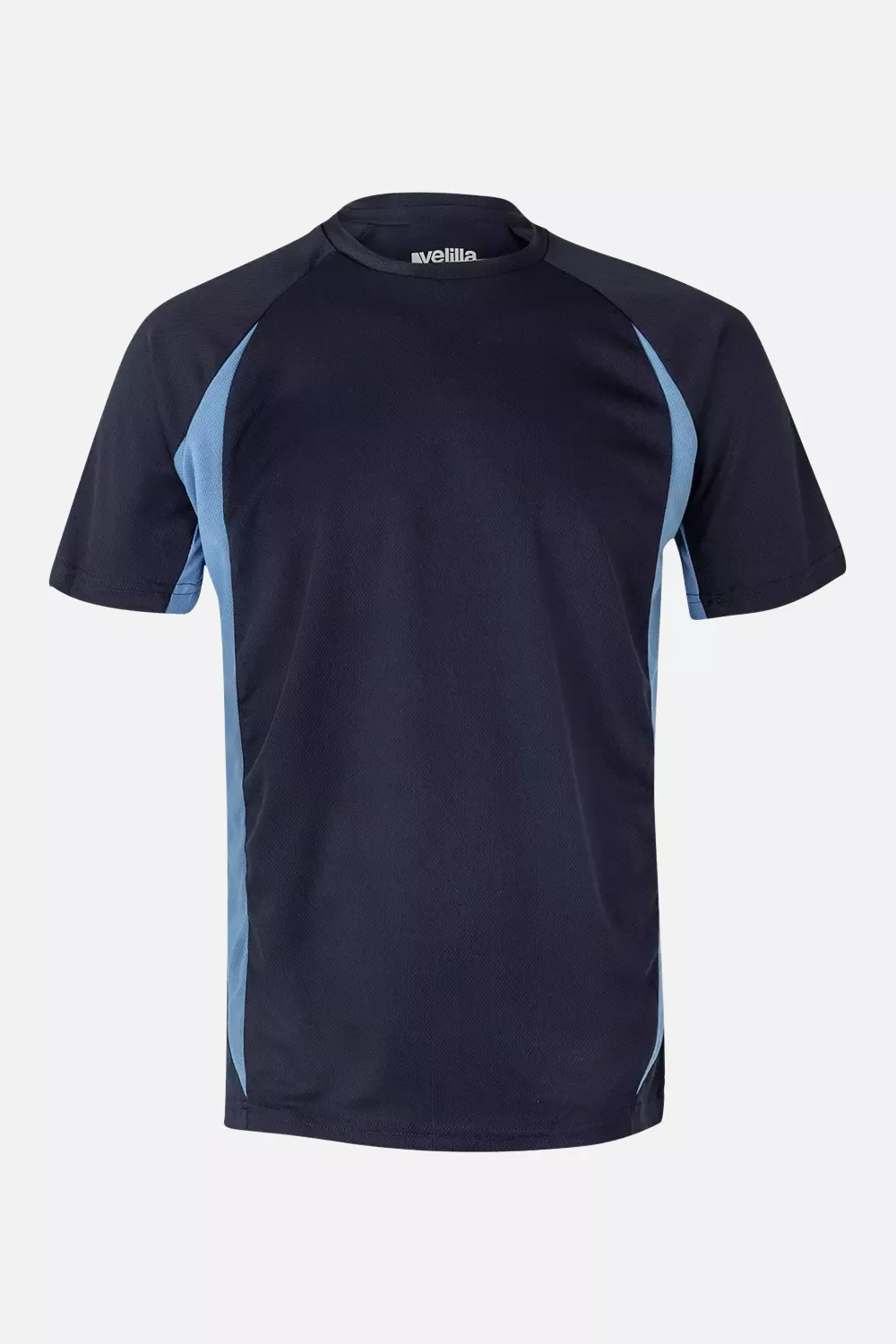 Velilla 105501-61-05, Arbeits-T-Shirt, Marineblau/Himmelblau, image 1