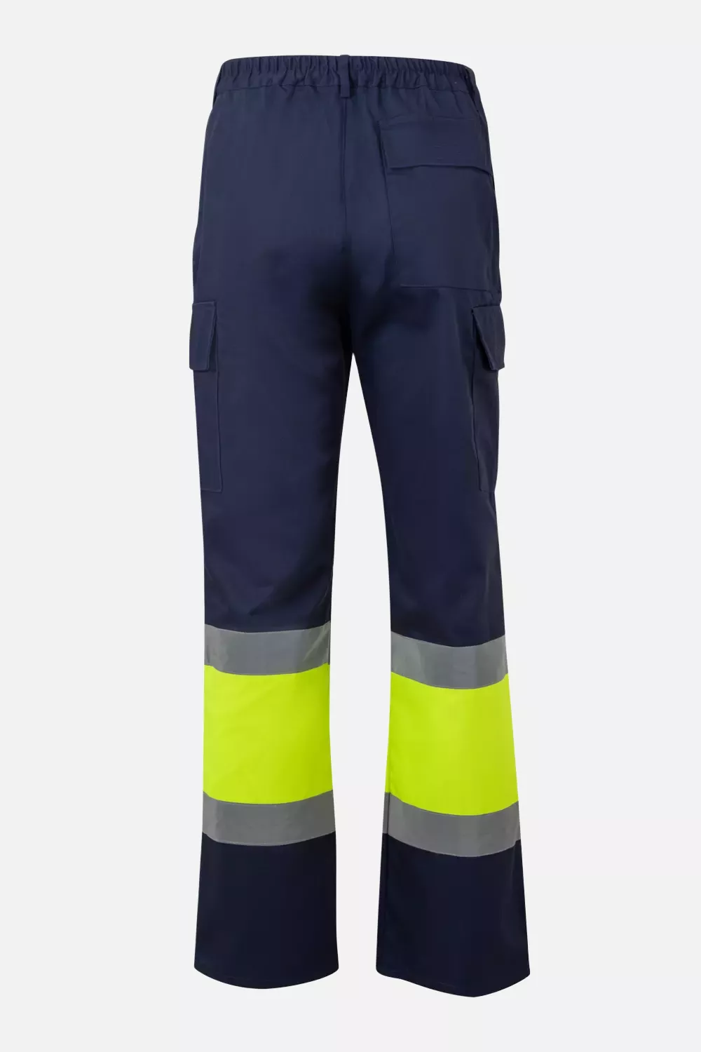 Velilla 303003-01-20, Warnschutz-Arbeitshose, Marineblau/Warngelb, image 3