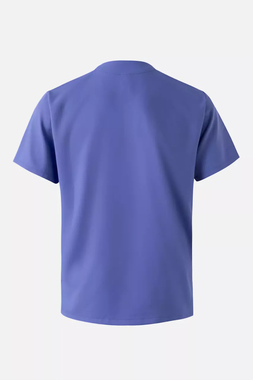 Velilla 535207-31, Work Tunic, Persian Blue, image 2, gallery thumbnail