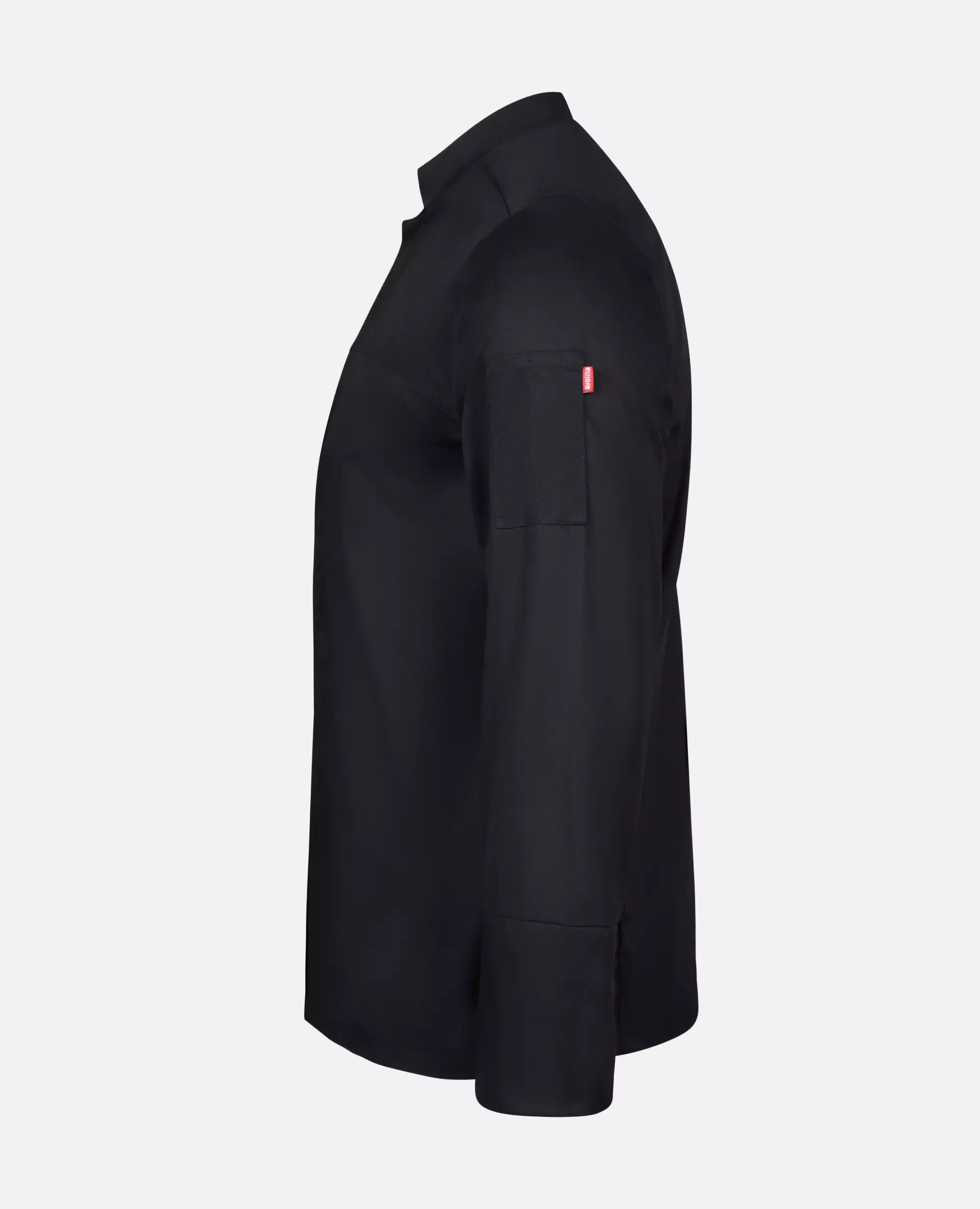 Velilla 405208-00, Long Sleeved Chef Jacket, Black, image 2