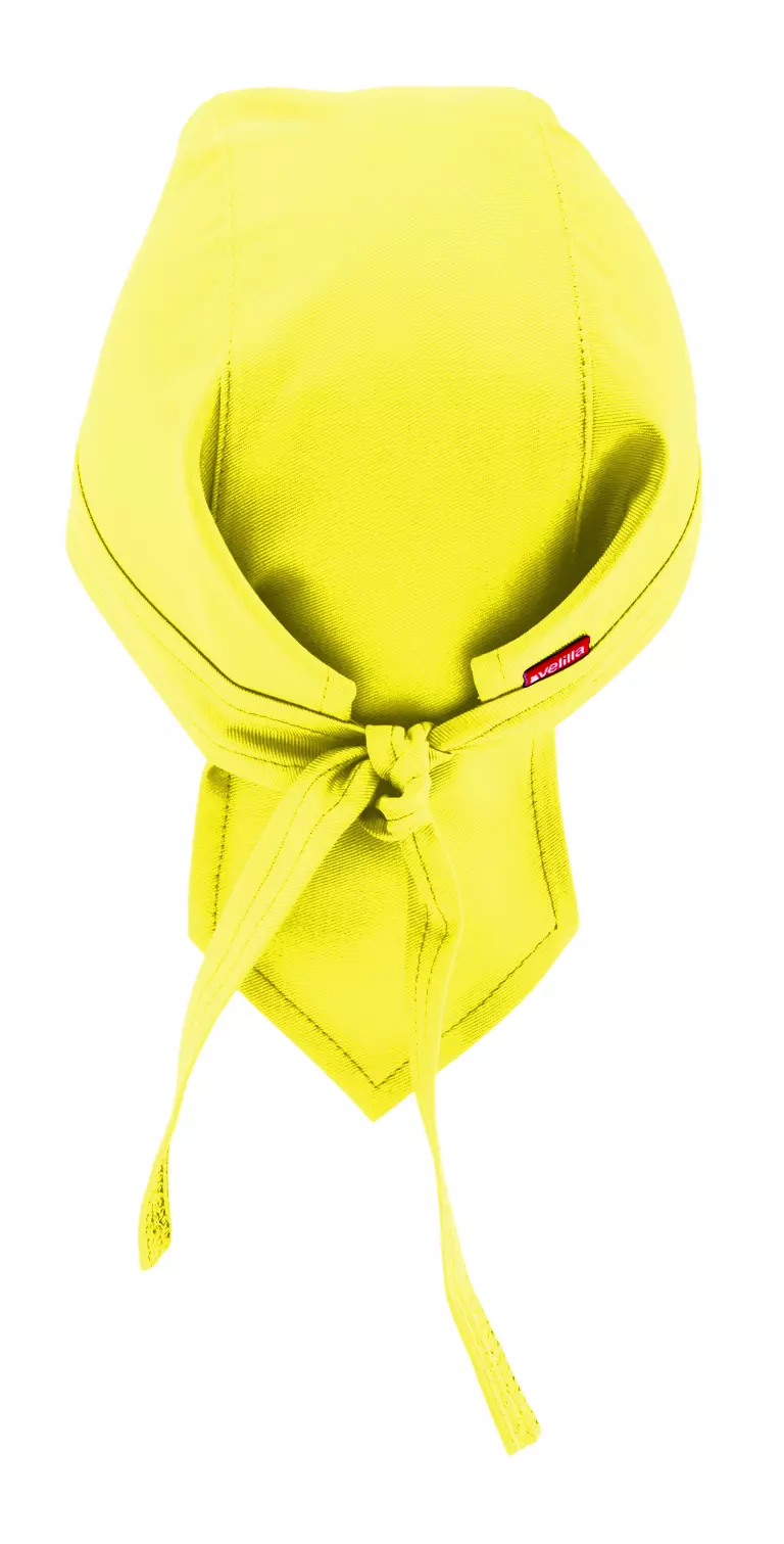 Velilla 404002-20, Chef Bandana, High-Vis Yellow