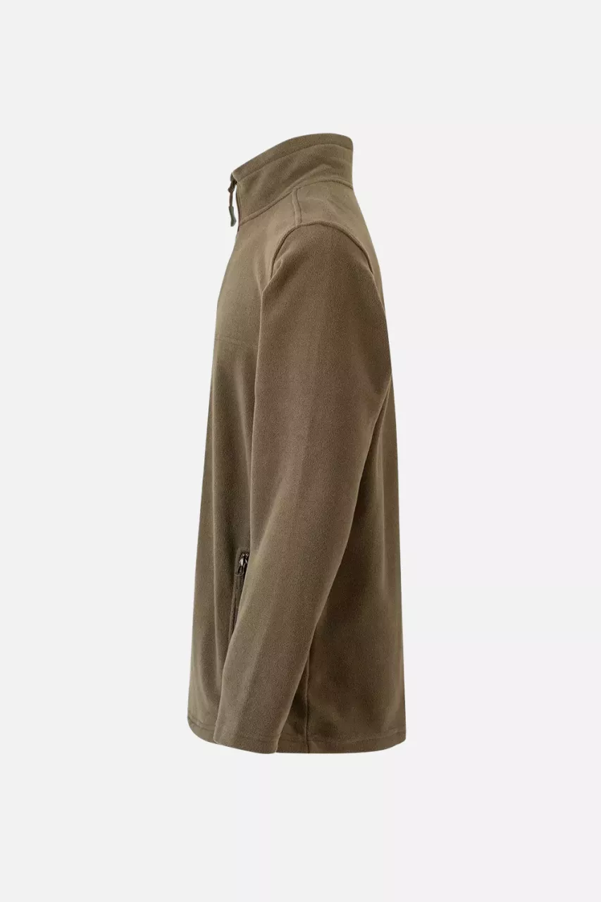 Velilla 201501-03, Fleece Jacket, Khaki Green, image 3, gallery thumbnail