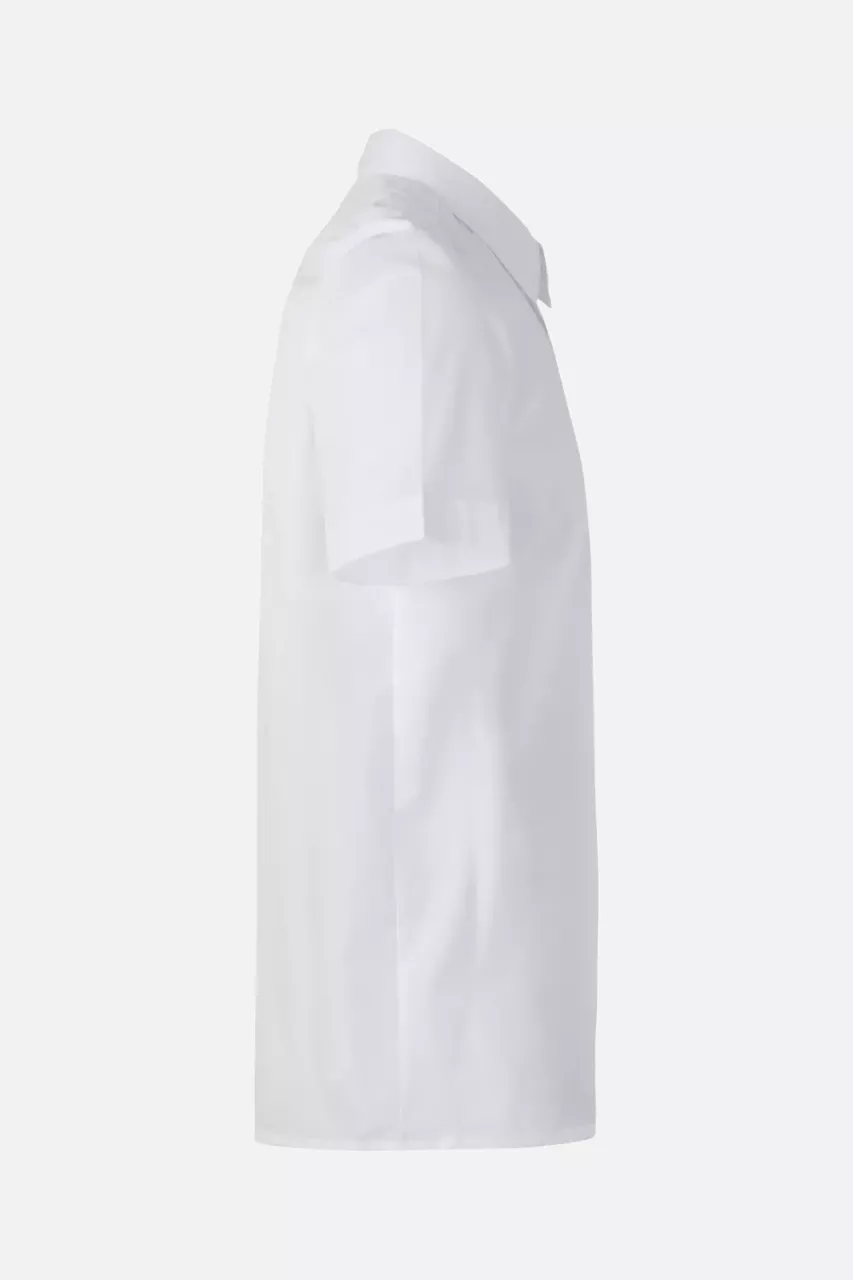 Velilla 531-07, Short-Sleeved Work Shirt, White, image 3, gallery thumbnail