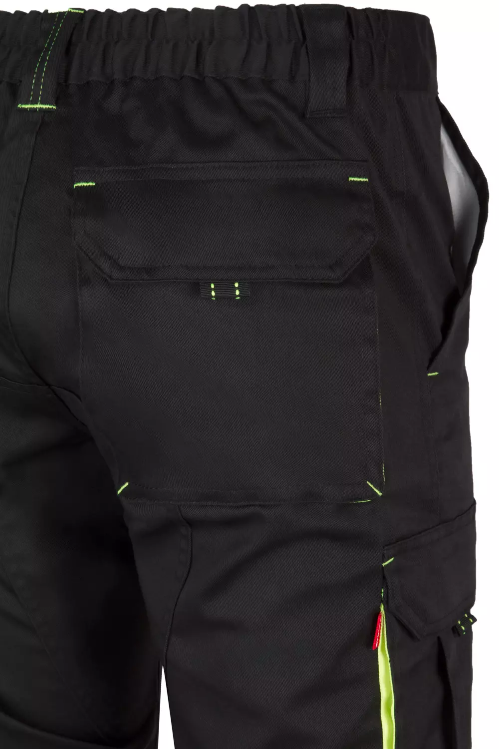 Velilla 103008S-00-20, Arbeitshose, Schwarz/Warngelb, image 4