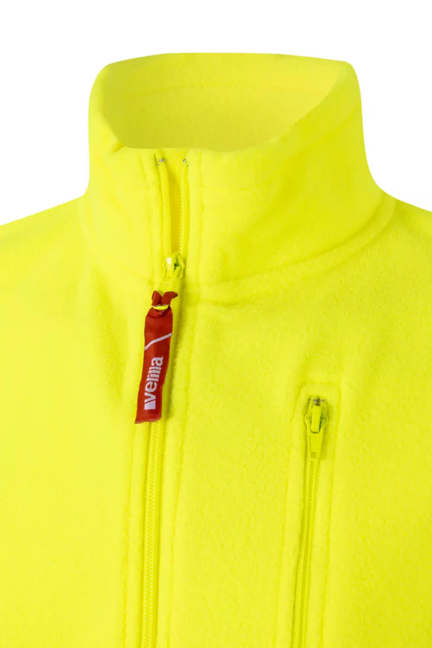 Velilla 181-20, High-Vis Fleece Jacket, Hi-Vis Yellow, image 5, gallery thumbnail