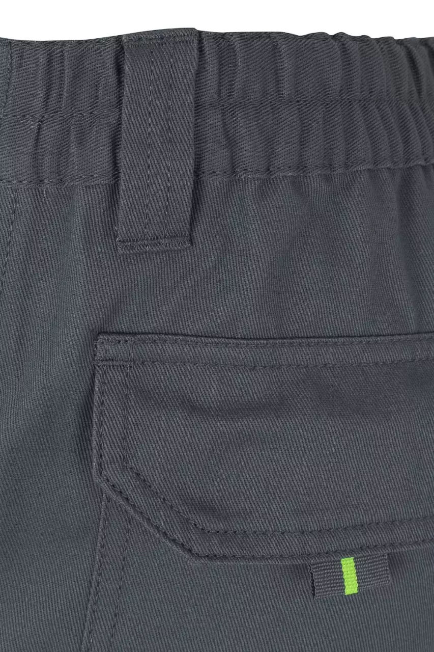 Velilla 303007-08-20-1, Warnschutz-Arbeitshose, Grau/Warngelb, image 7, gallery thumbnail