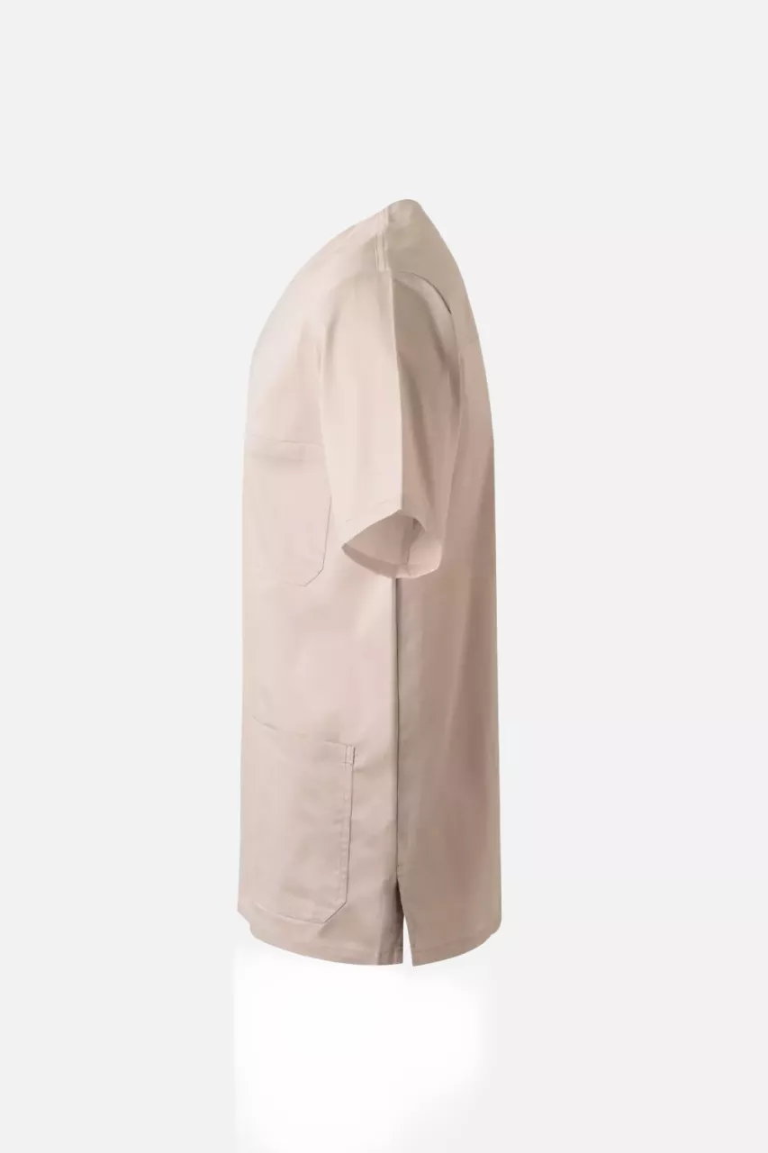 Velilla 535206S-47, Work Tunic, Light Beige, image 3, gallery thumbnail