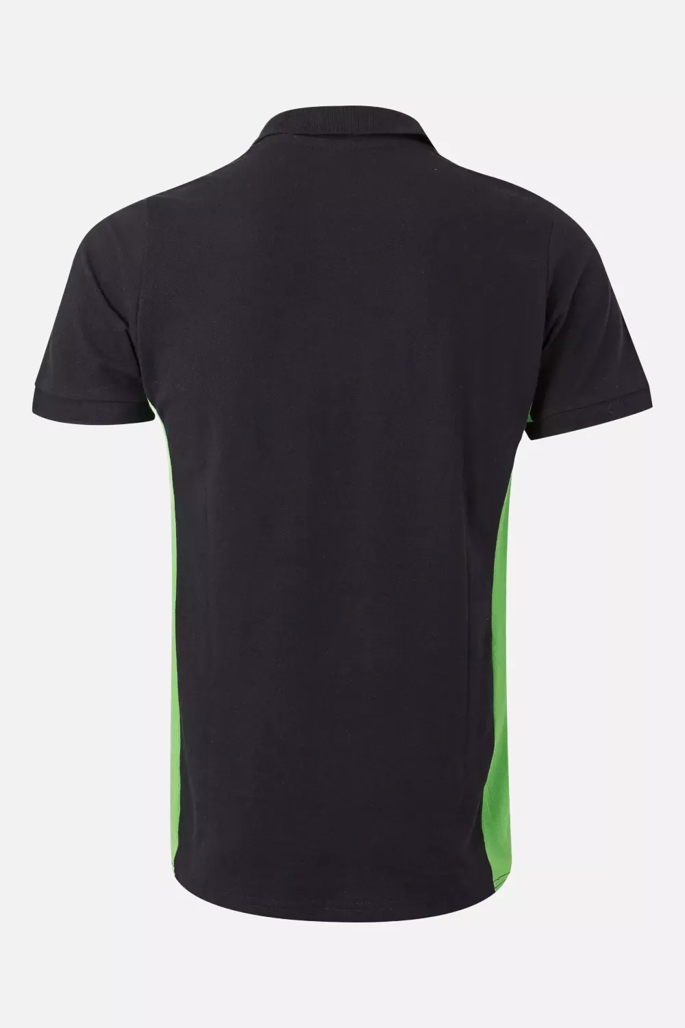 Velilla 105504-00-25, Polo Shirt, Black/Lime Green, image 2