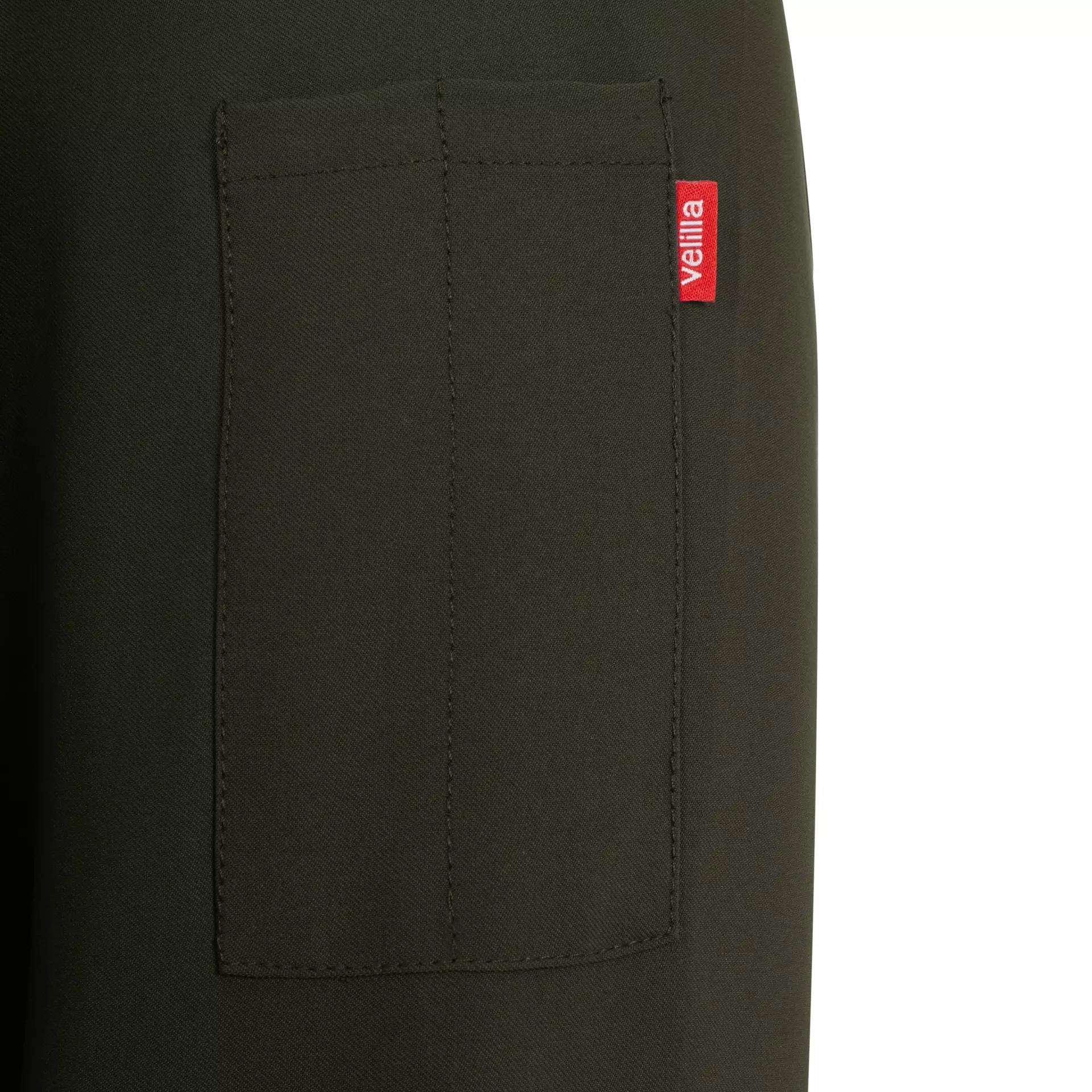 Velilla 405210-36, Long Sleeved Chef Jacket, Olive Green, image 3