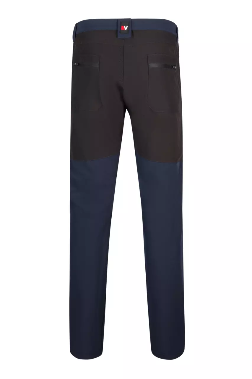 Velilla 103022S-61-00, Work Trousers, Navy Blue/Black, image 3, gallery thumbnail