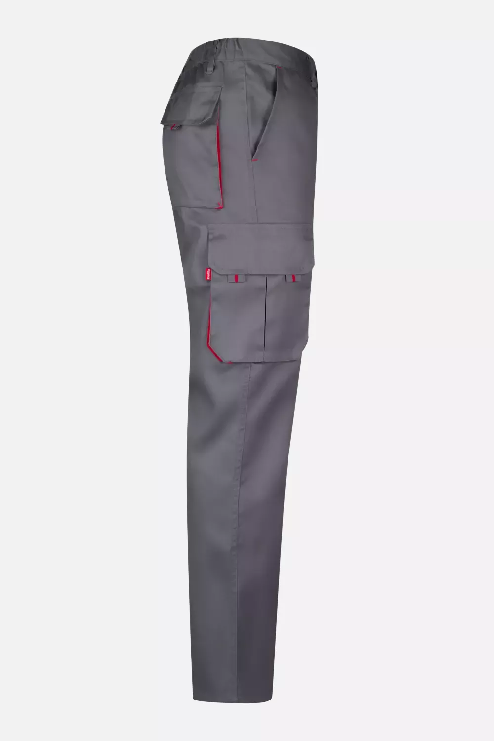 Velilla 103004-08-12, Work Trousers, Grey/Red, image 5