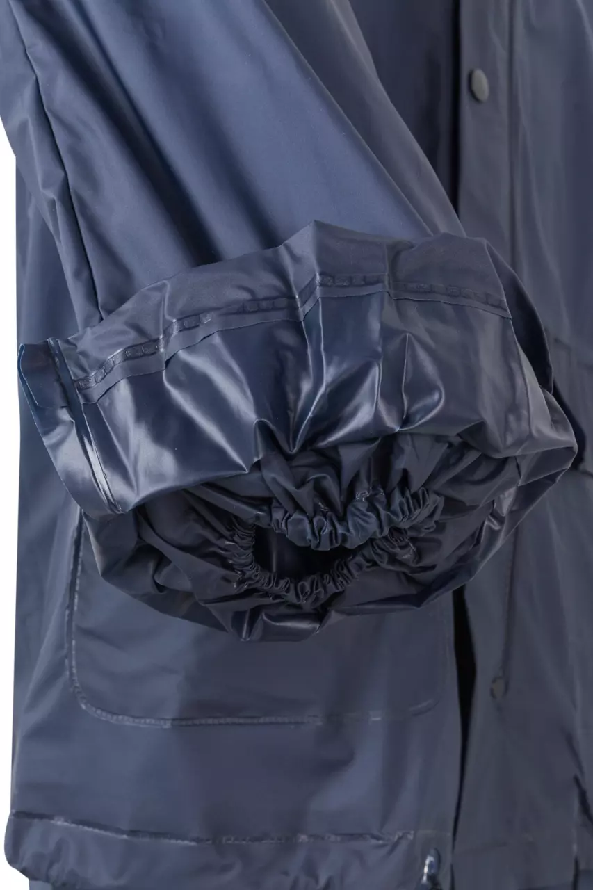 Velilla 19000-01, Rain Suit, Marine Blue, image 3, gallery thumbnail