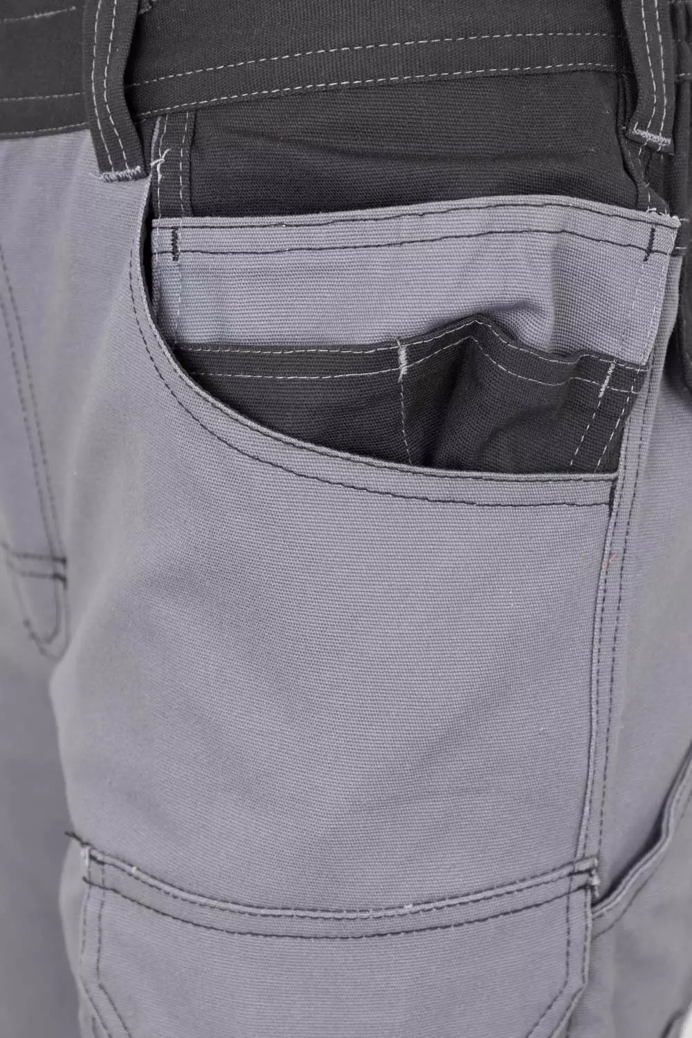 Velilla 103029S-08-00, Work Shorts, Grey/Black, image 3