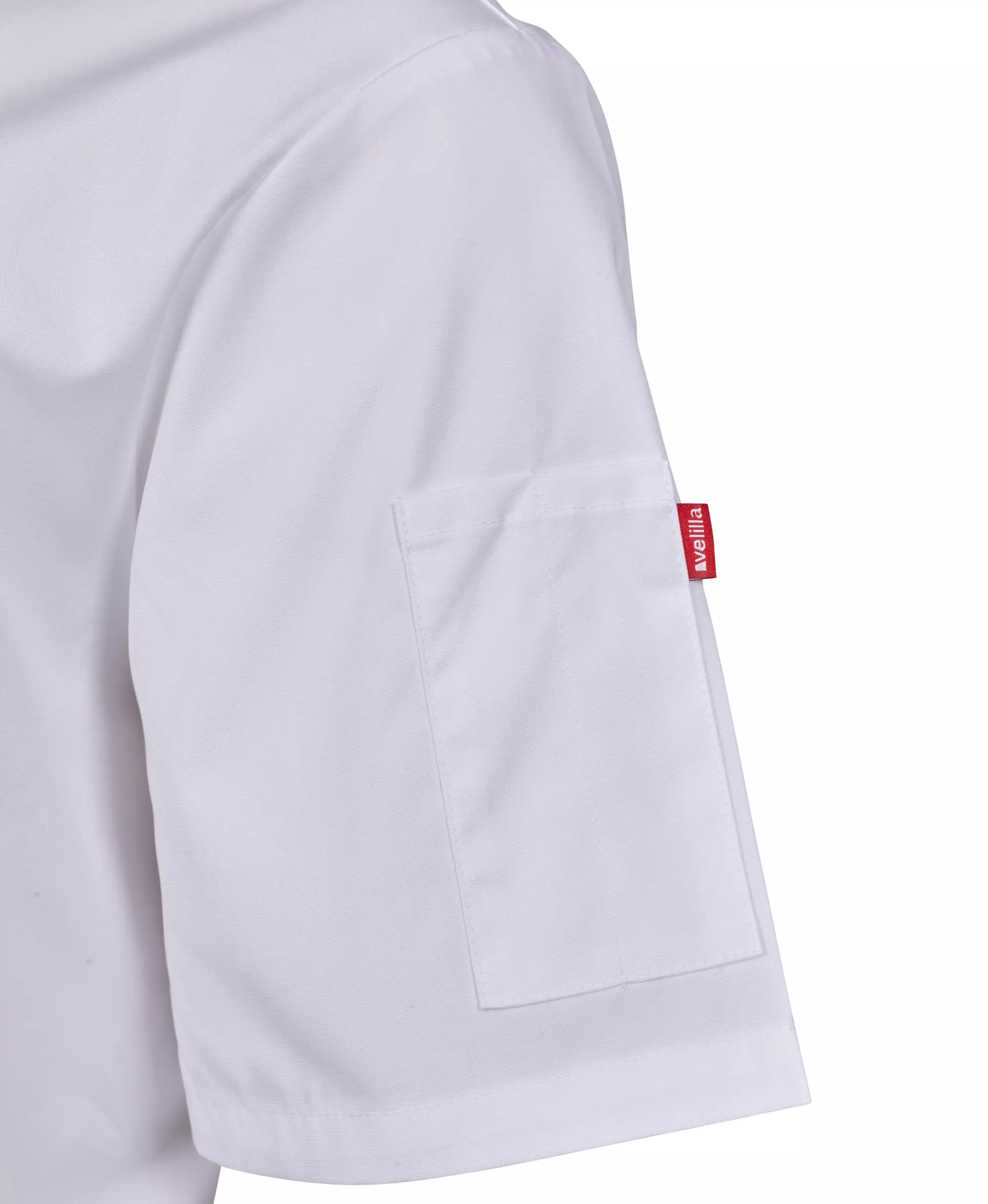 Velilla 405205-07, Short-Sleeved Chef Jacket, White, image 3