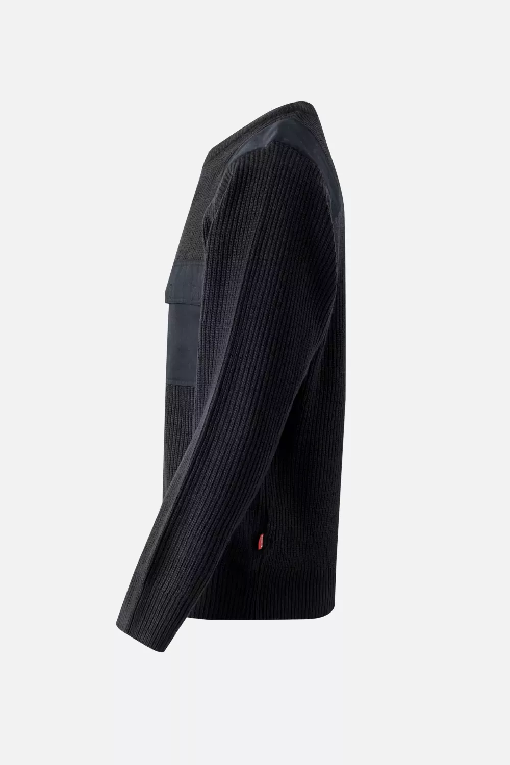 Velilla 100-01, Work Sweater, Marine Blue, image 3