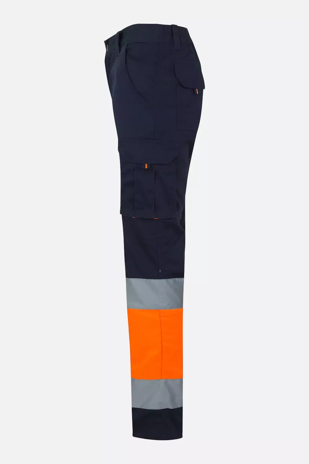 Velilla 303002S-61-19, High-Vis Work Trousers, Navy Blue/Hi-Vis Orange, image 6