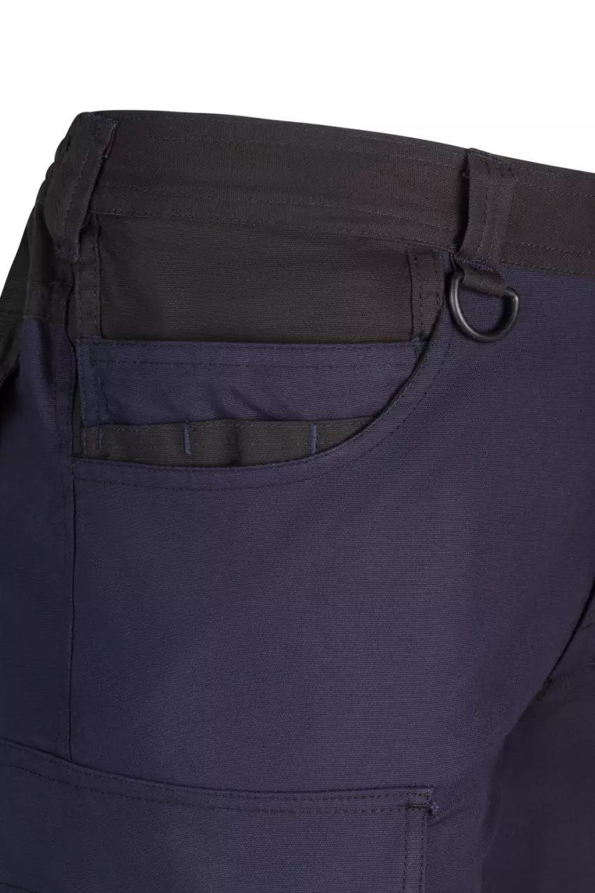 Velilla 103019S-61-00, Work Trousers, Navy Blue/Black, image 2, gallery thumbnail