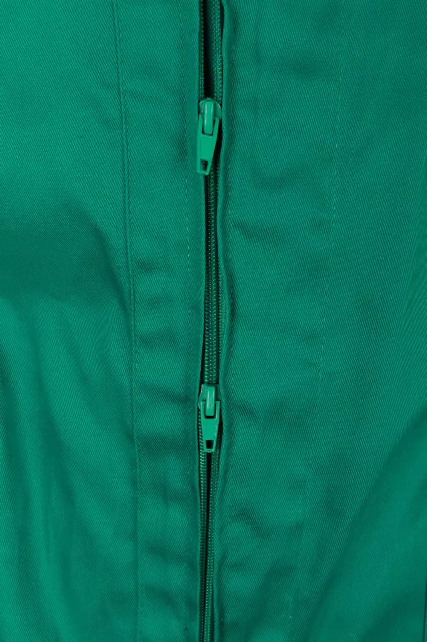 Velilla 214-02, Work Overall, Green, image 2, gallery thumbnail