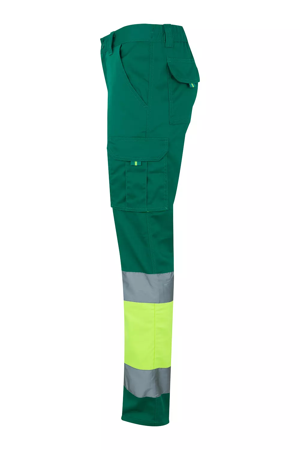 Velilla 303002S-02-20-1, High-Vis Work Trousers, Green/Hi-Vis Yellow, image 5