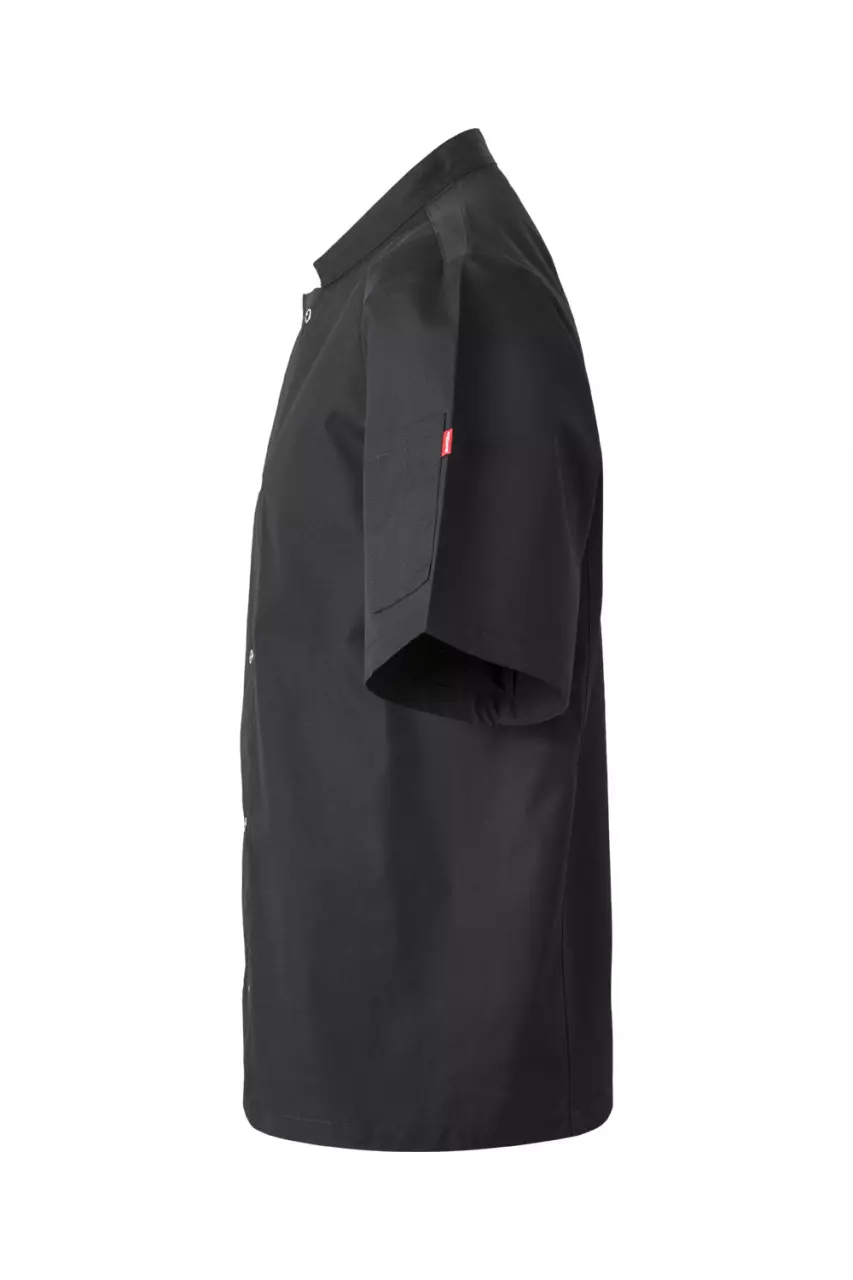 Velilla 405205-00, Kurzarm-Kochjacke, Schwarz, image 2, gallery thumbnail