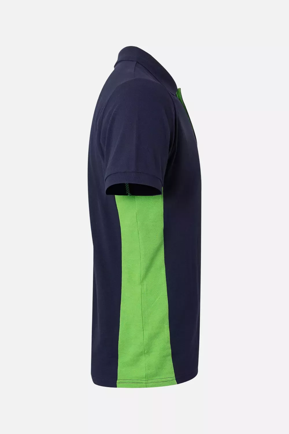 Velilla 105504-61-25, Polo Shirt, Navy Blue/Lime Green, image 2