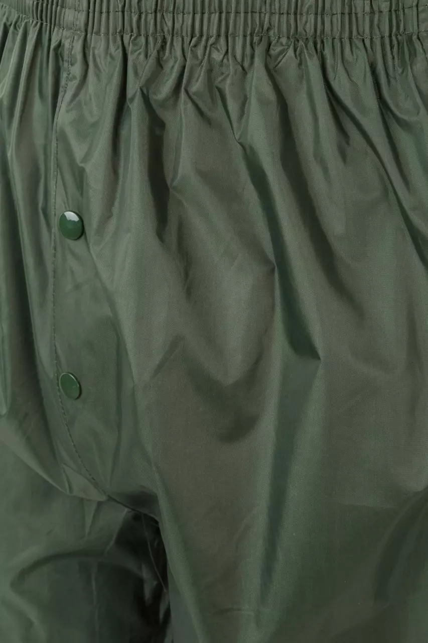 Velilla 195-02, Rain Suit, Green, image 3, gallery thumbnail