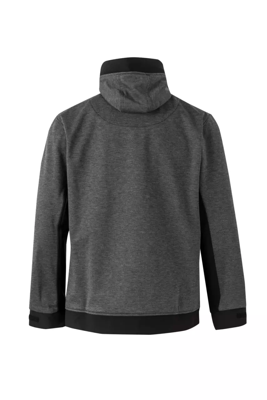 Velilla 206007-78-00, Work Jacket, Heather Dark Grey/Black, image 7, gallery thumbnail