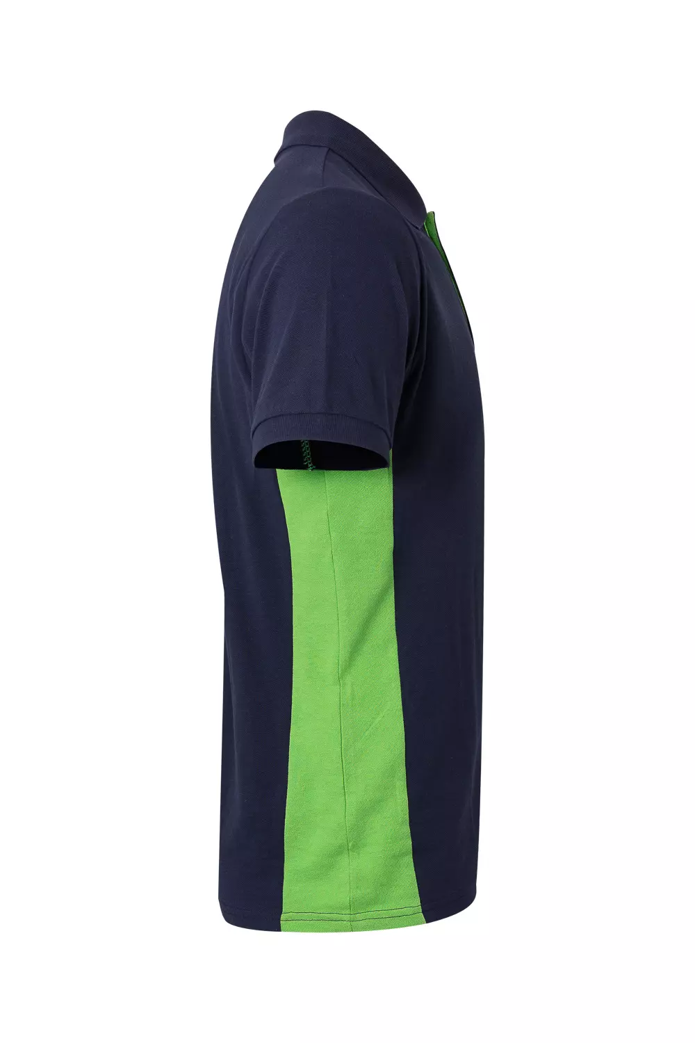 Velilla 105504-61-25, Polo Shirt, Navy Blue/Lime Green, image 2