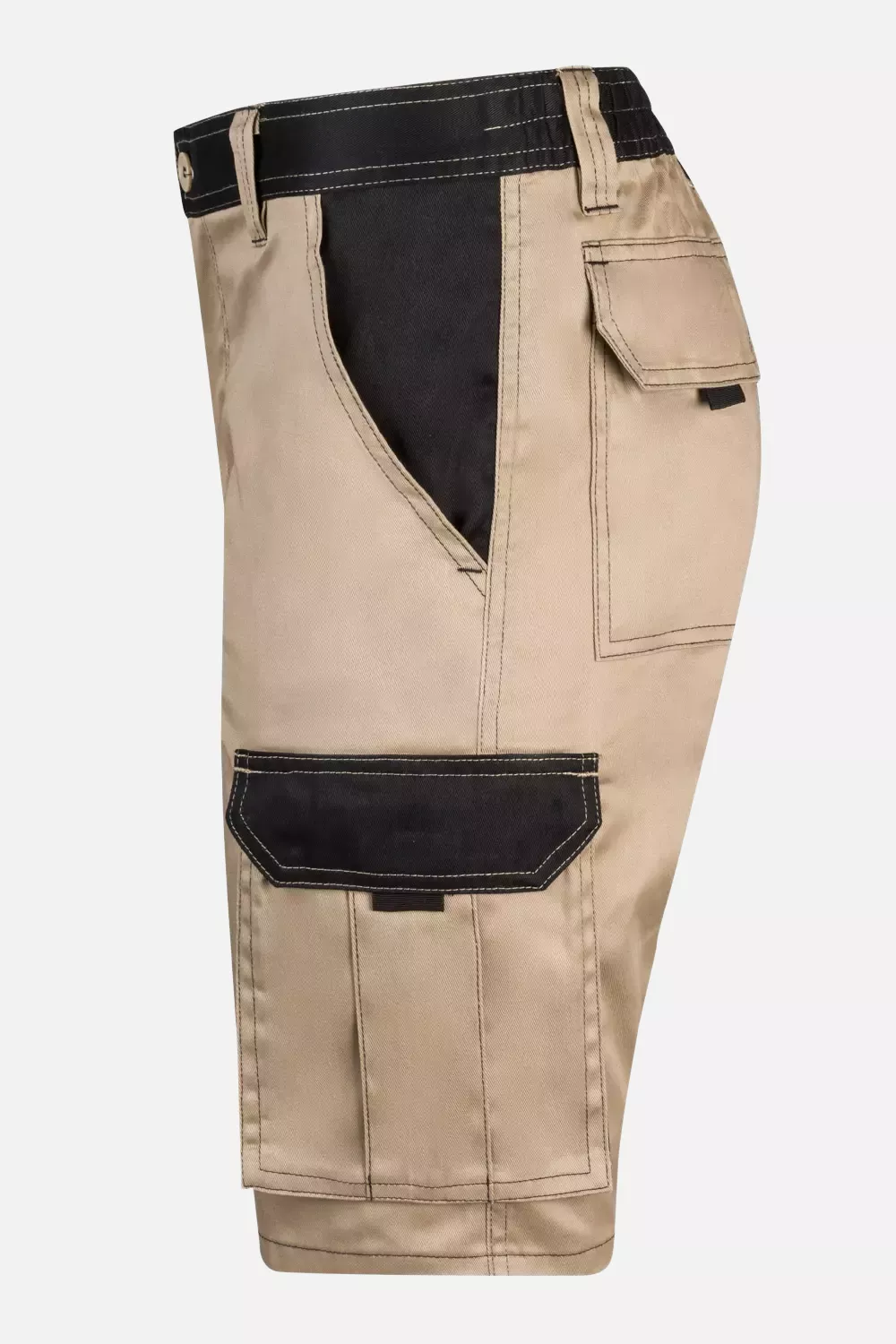 Velilla 103021B-46-00, Arbeitsshorts, Sandbeige/Schwarz, image 6