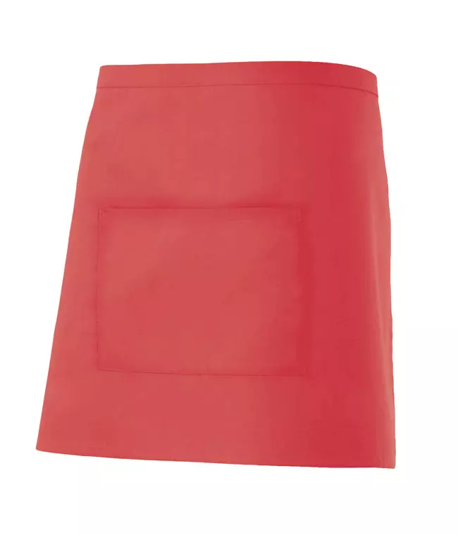 Velilla 404201-24, Work Apron, Coral Red, image 1