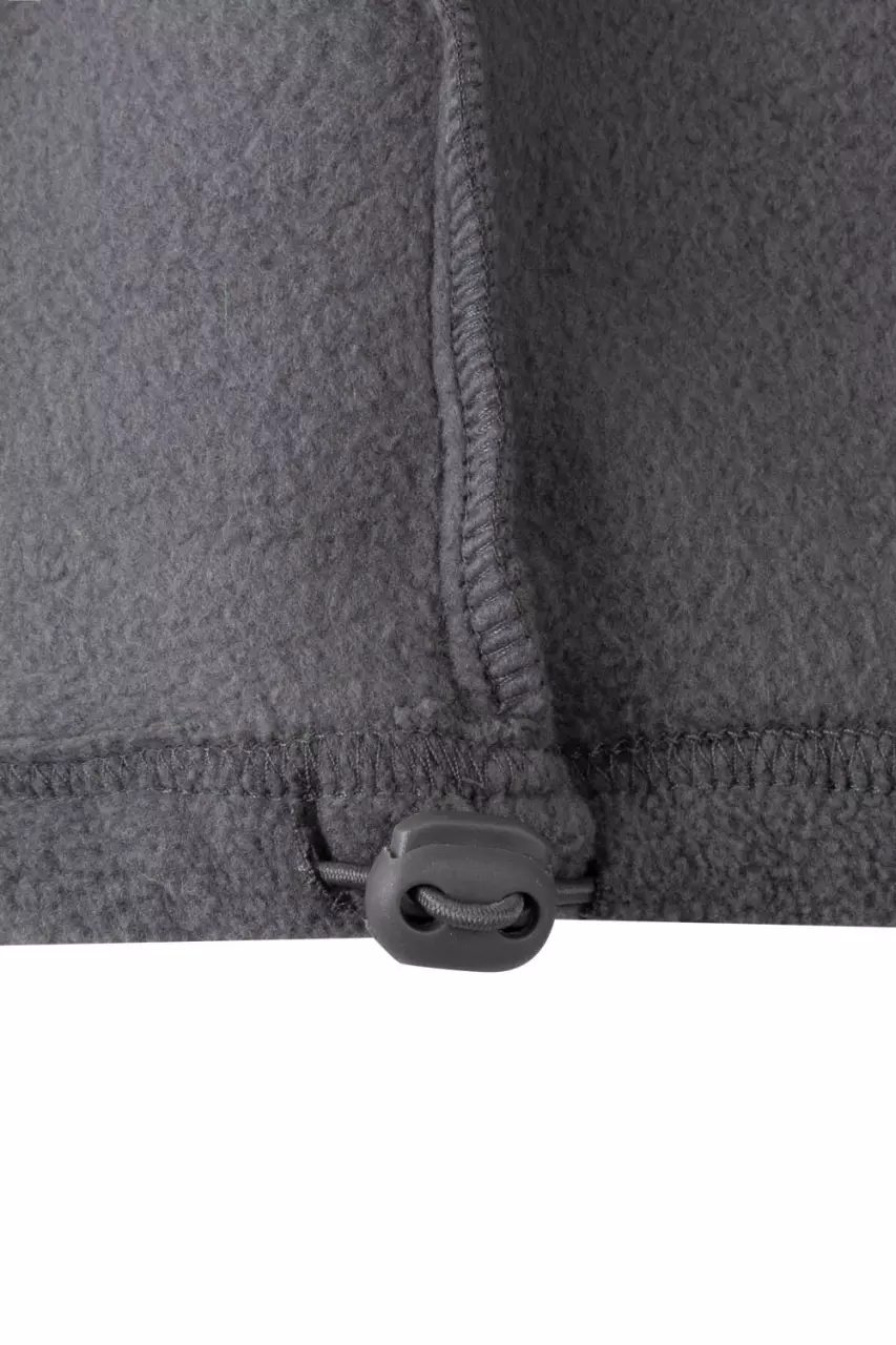 Velilla 0183-08-19, High-Vis Fleece Jacket, Grey/Hi-Vis Orange, image 4, gallery thumbnail