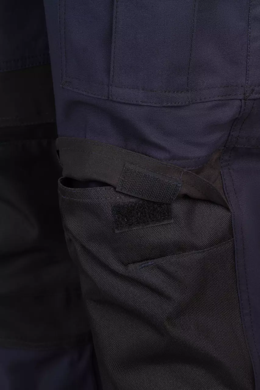 Velilla 103019S-61-00, Work Trousers, Navy Blue/Black, image 3, gallery thumbnail