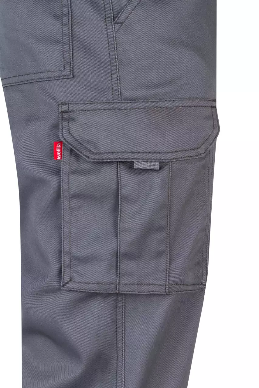 Velilla 103002S-08, Work Trousers, Grey, image 2, gallery thumbnail