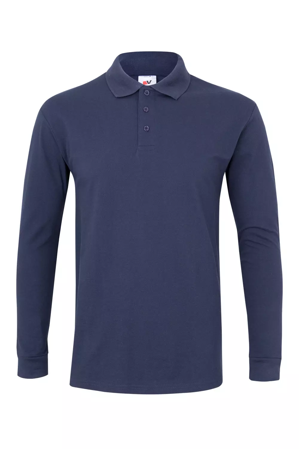 Velilla 105503-61, Long Sleeved Polo Shirt, Navy Blue